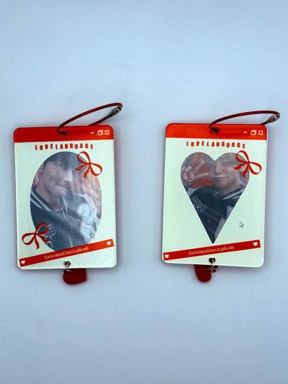 Tomorrow x Together Love Language Acrylic Photocard Holder