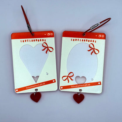 Tomorrow x Together Love Language Acrylic Photocard Holder