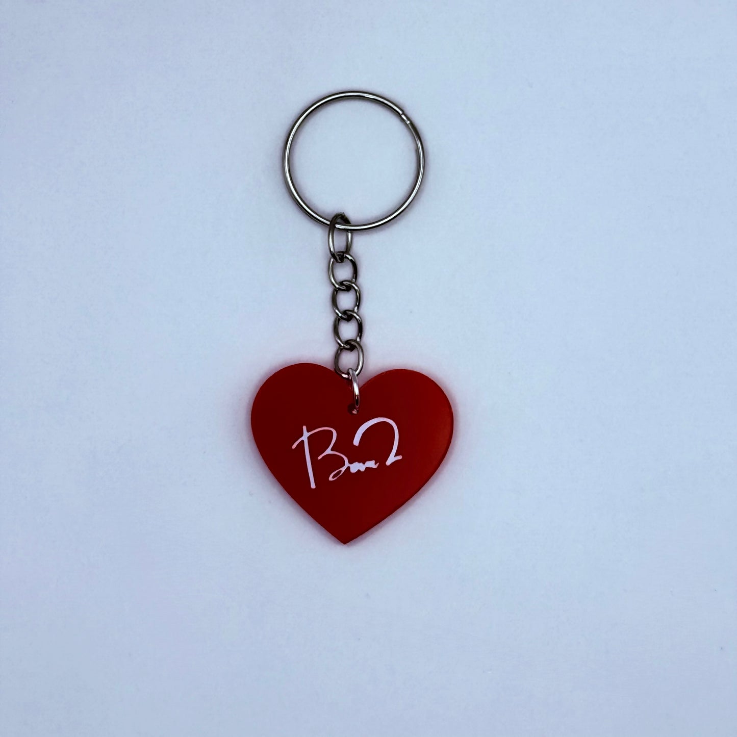 Tomorrow x Together Member Heart-Shaped Acrylic Keychain