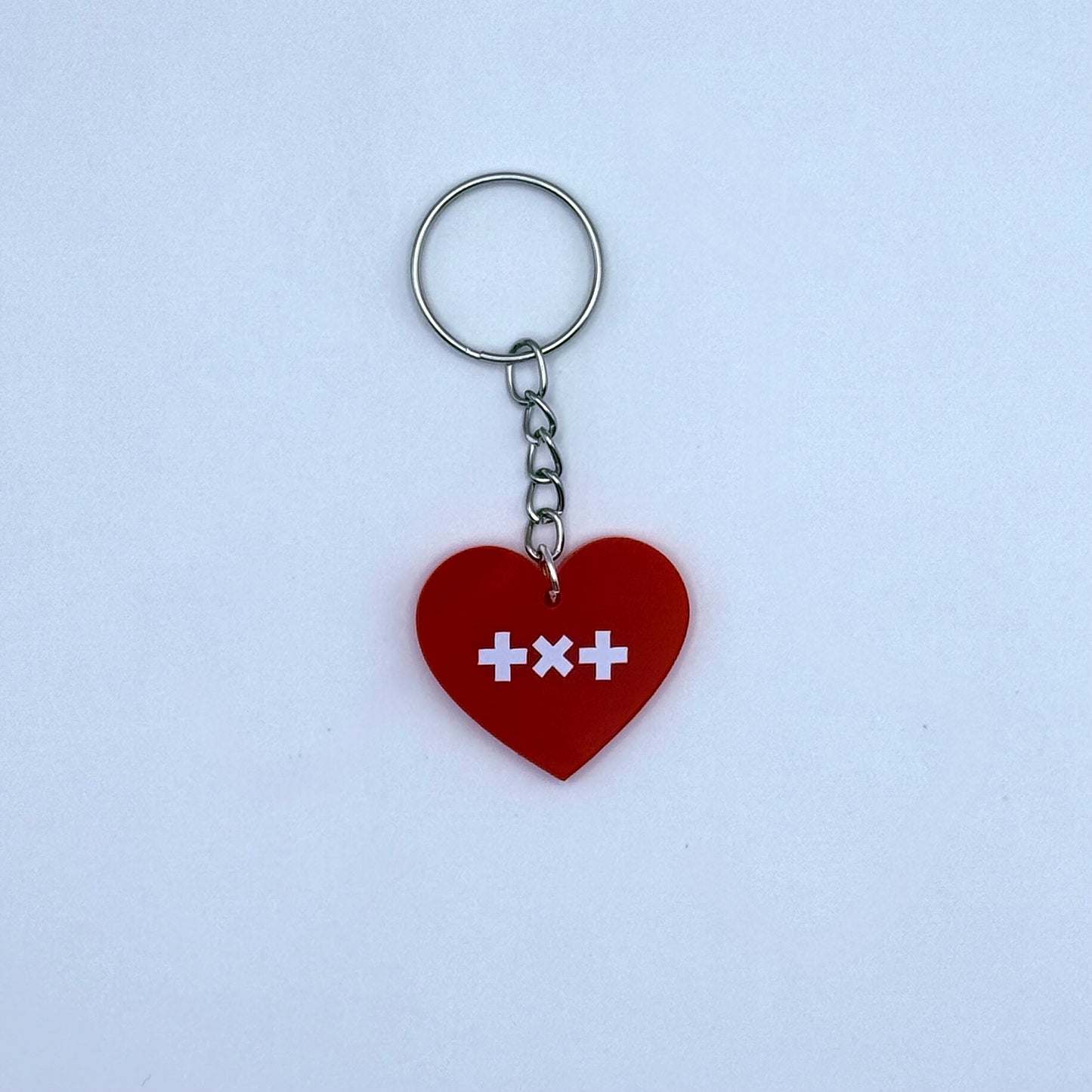 Tomorrow x Together Member Heart-Shaped Acrylic Keychain