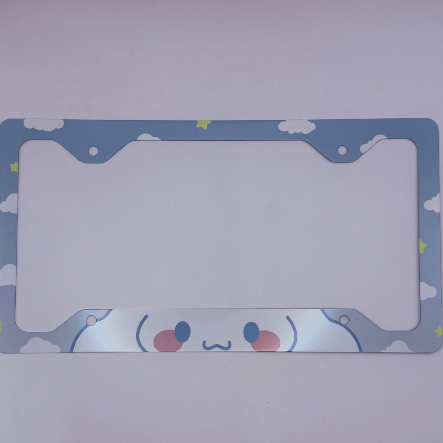 Cinnamoroll Themed License Plate Frame