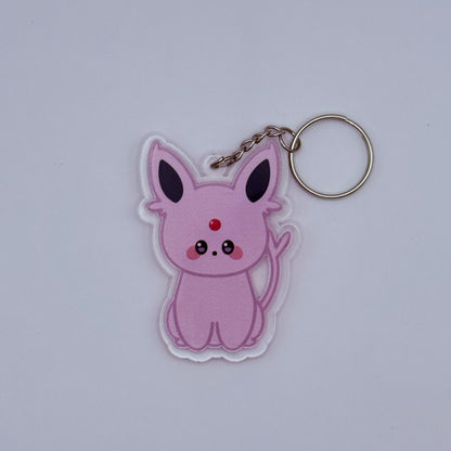 Eeveelution 2.75" Acrylic Keychain