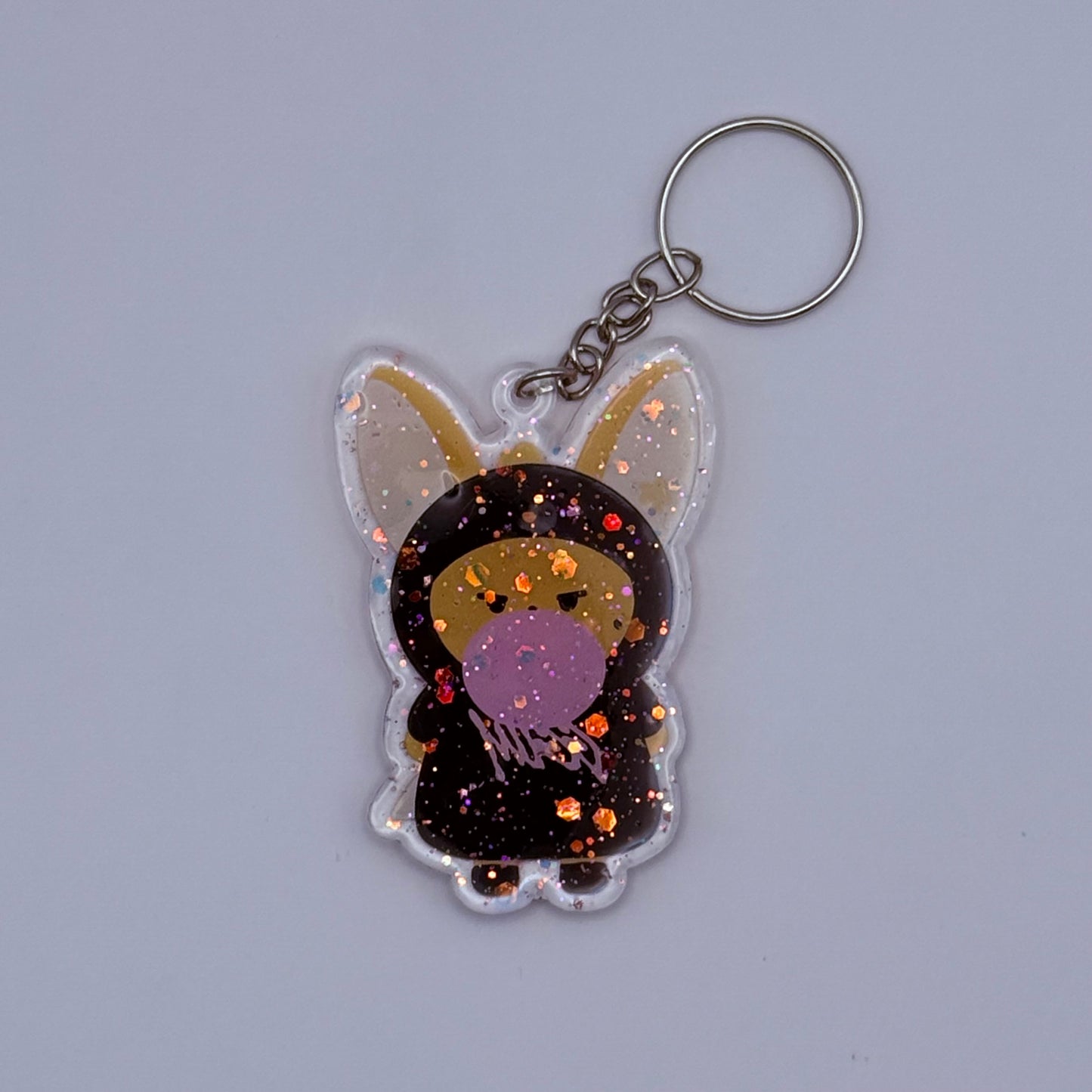 Tomorrow x Together Yeonjun GGUM Resin Glitter Acrylic Keychain