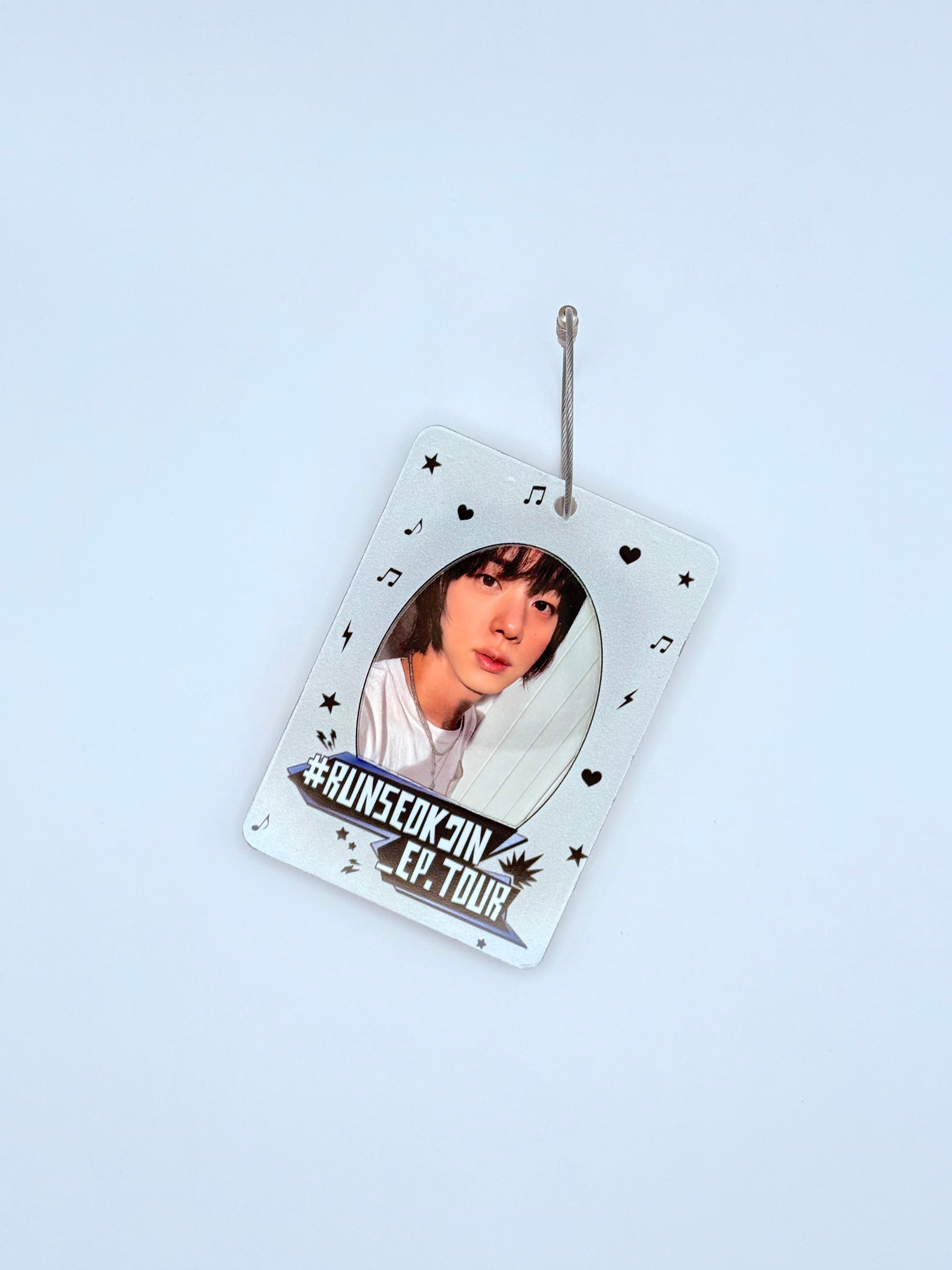 アイドル Runseokjin photo card holder BTS JIN - Magnetic Card Holder RUNSEOKJIN_EP. TOUR MD