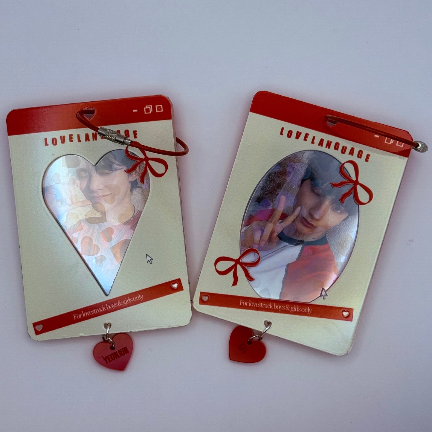 Tomorrow x Together Love Language Acrylic Photocard Holder