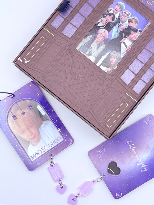 BTS Magic Shop Themed Acrylic Photocard Holder