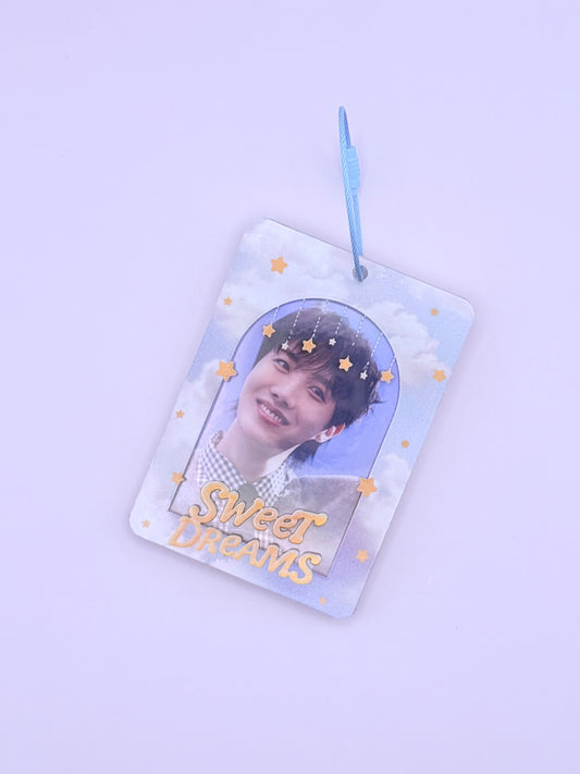 BTS J-Hope Sweet Dreams Themed Acrylic Photocard Holder