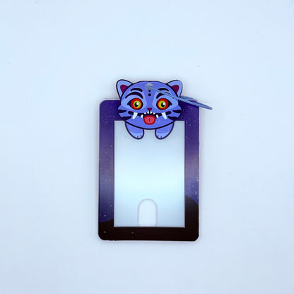 Derpy Demon Tiger Inspired Acrylic Photocard Holder