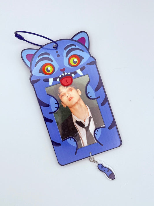 Derpy Demon Tiger Inspired Acrylic Photocard Holder