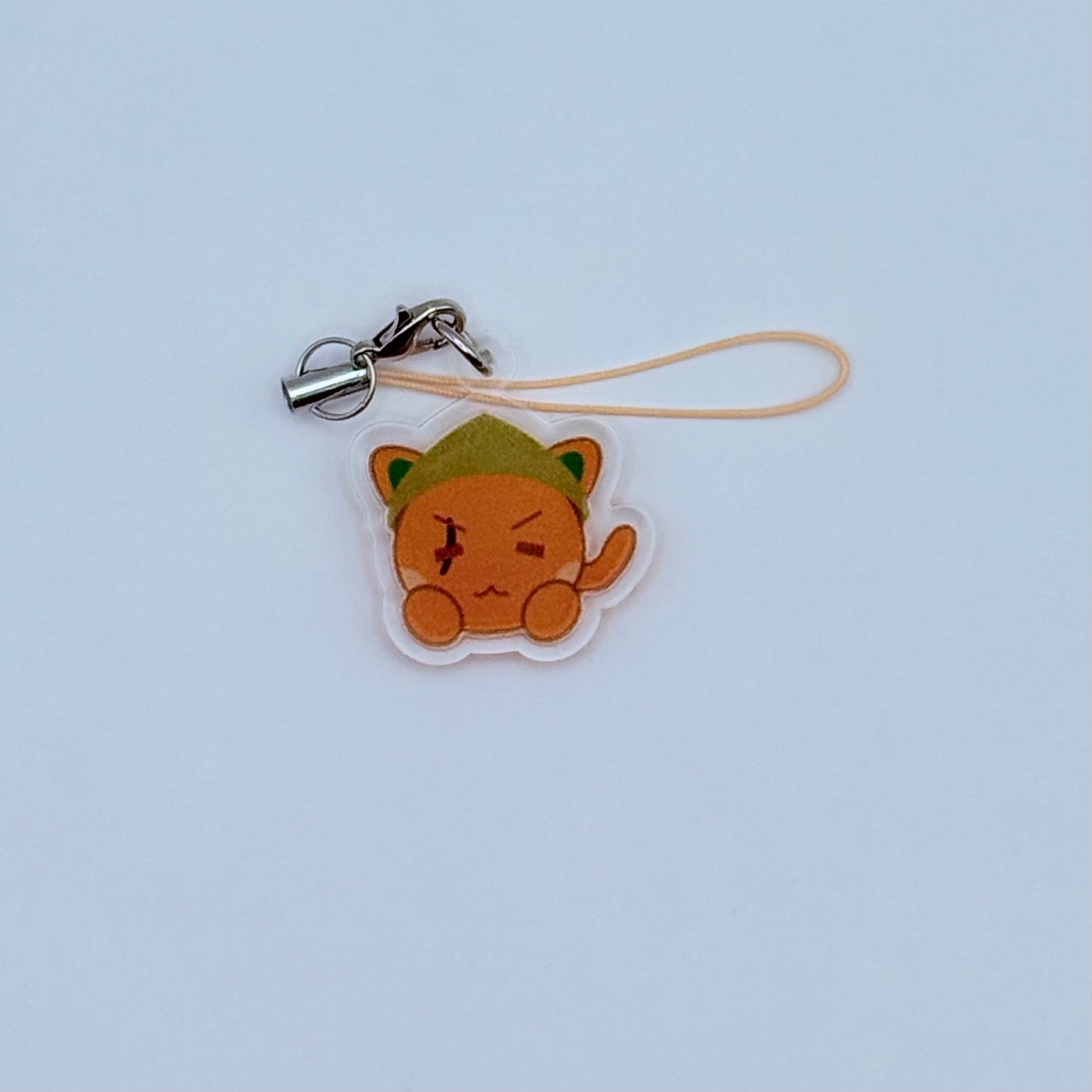 BTS SUGA Daechwita Tangerine Cat Double-Sided Phone Charm