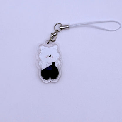 BT21 Super Tuna RJ Double-Sided Phone Charm