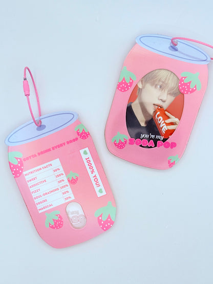 Soda Pop Inspired Acrylic Photocard Holder