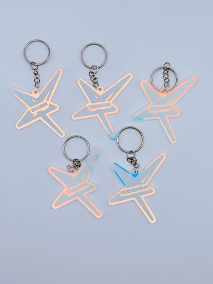 Tomorrow x Together Member Star Shaped Acrylic Keychain