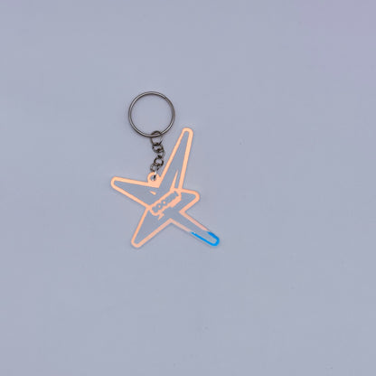 Tomorrow x Together Member Star Shaped Acrylic Keychain