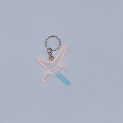 Tomorrow x Together Member Star Shaped Acrylic Keychain