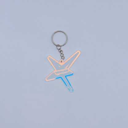 Tomorrow x Together Member Star Shaped Acrylic Keychain
