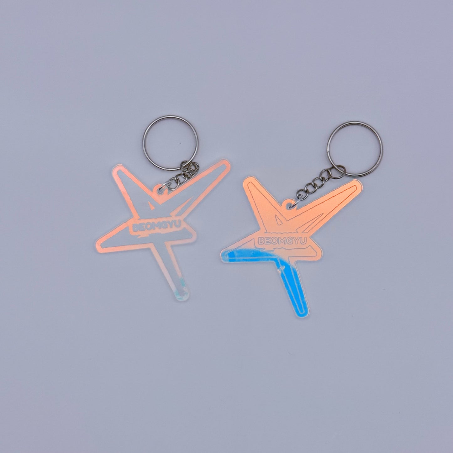 Tomorrow x Together Member Star Shaped Acrylic Keychain