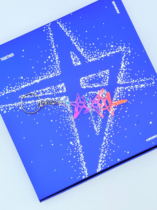 Tomorrow x Together The Star Chapter: Together Logo Acrylic Keychain