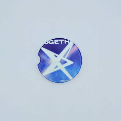 Tomorrow x Together The Star Chapter: Together Inspired License Plate Frame & Car Coaster Bundle