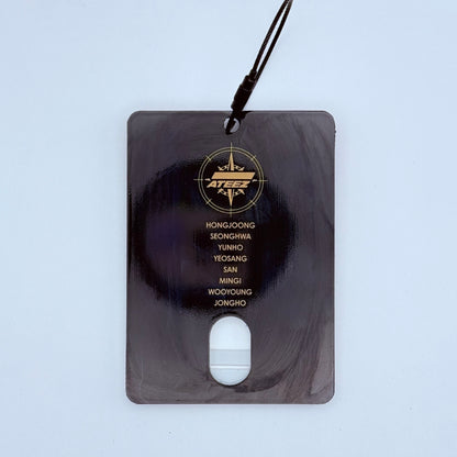 ATEEZ Lightiny Themed Acrylic Photocard Holder