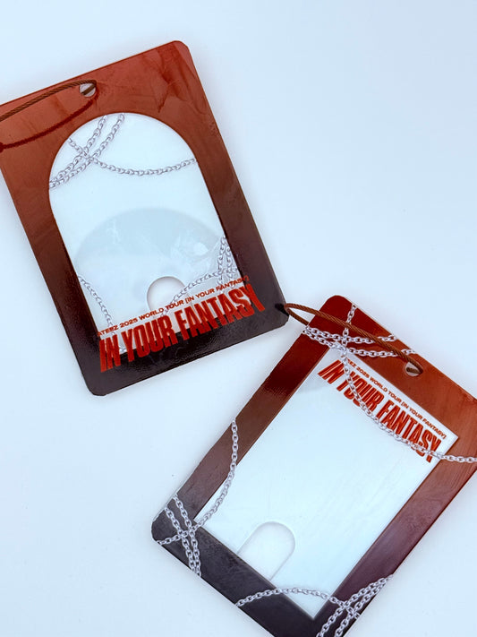 ATEEZ In Your Fantasy Tour Themed Acrylic Photocard Holder