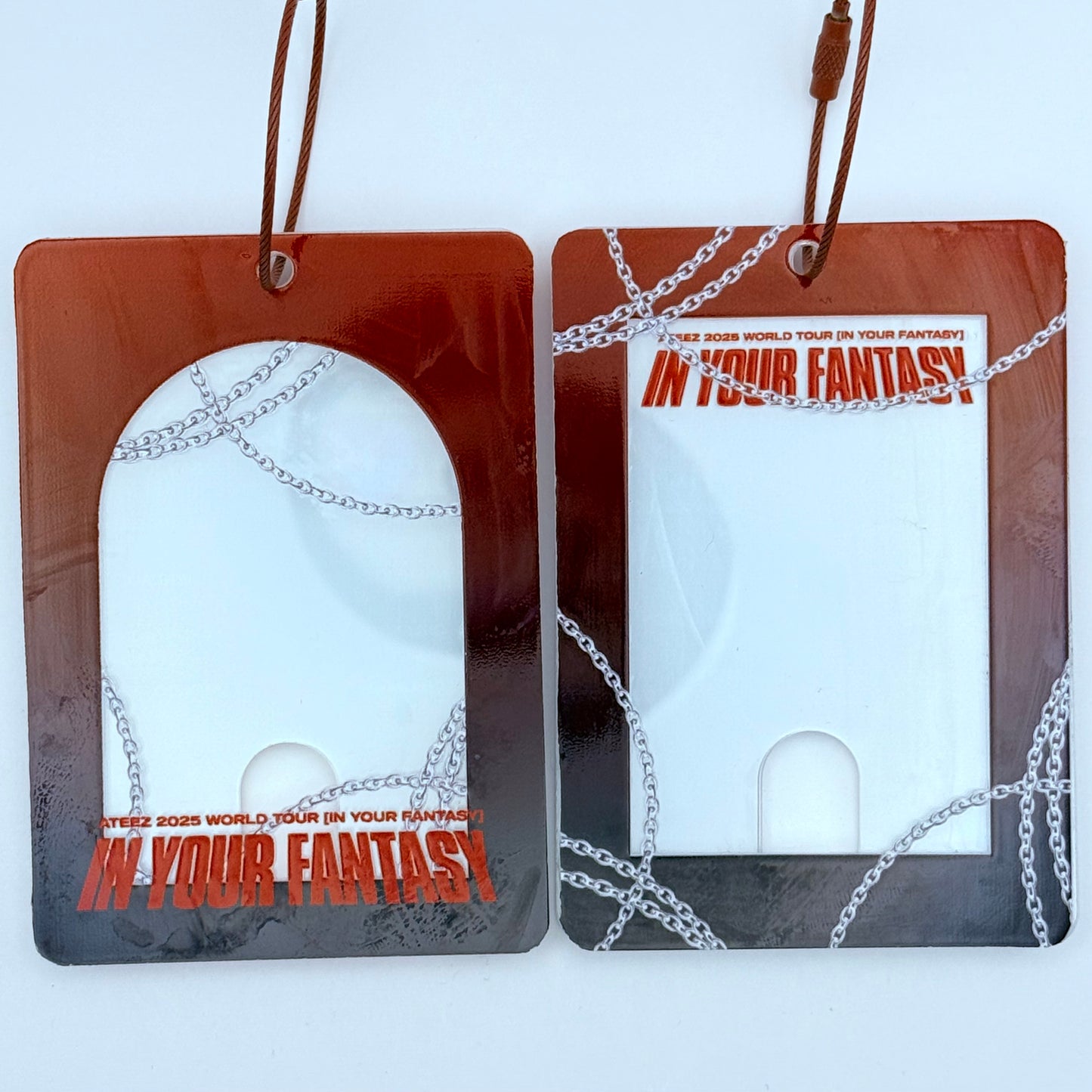 ATEEZ In Your Fantasy Tour Themed Acrylic Photocard Holder