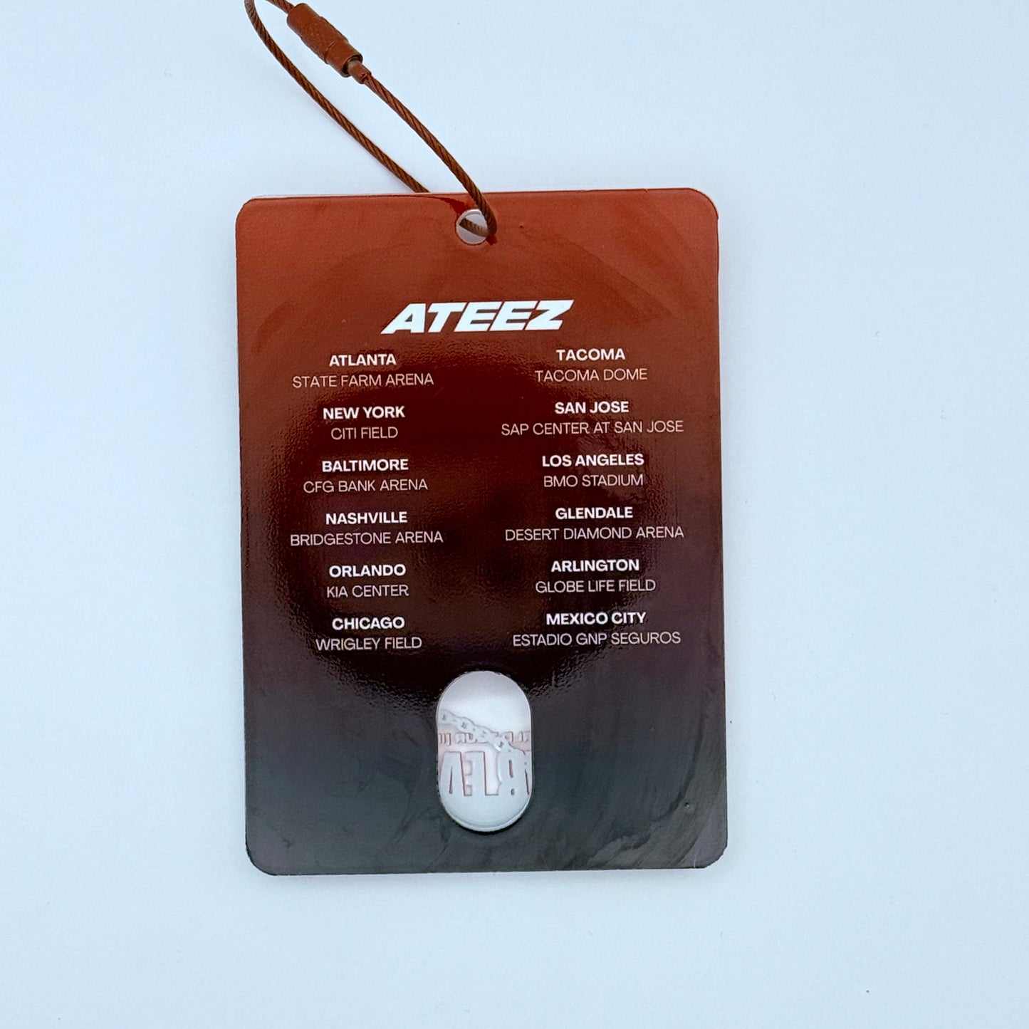 ATEEZ In Your Fantasy Tour Themed Acrylic Photocard Holder