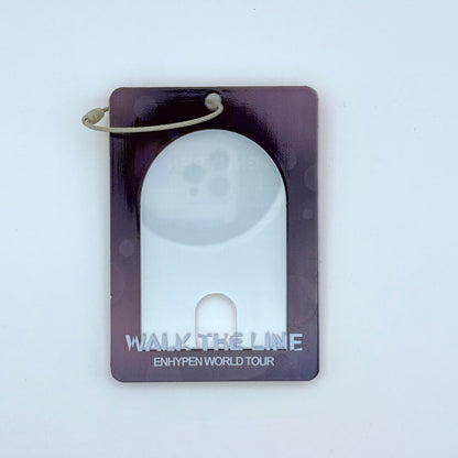 ENHYPEN Walk the Line Tour Themed Acrylic Photocard Holder