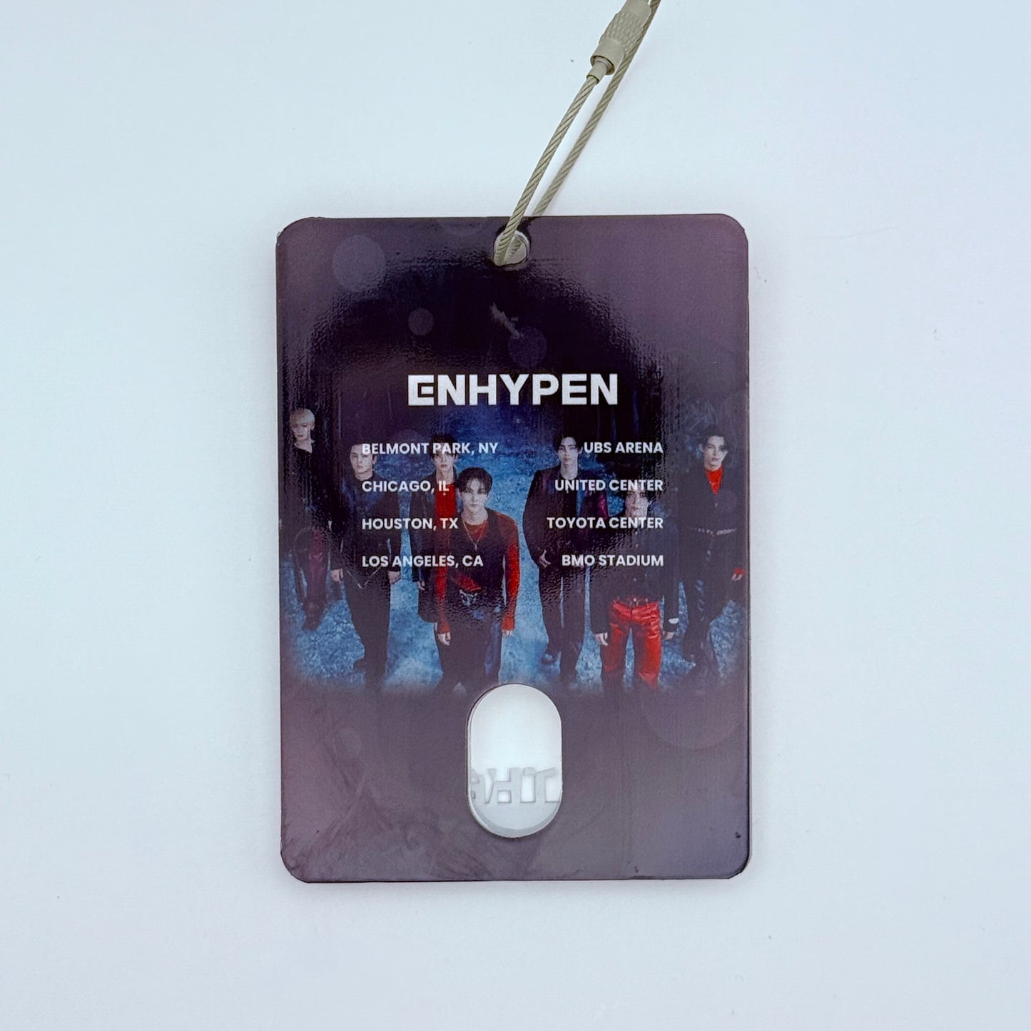 ENHYPEN Walk the Line Tour Themed Acrylic Photocard Holder