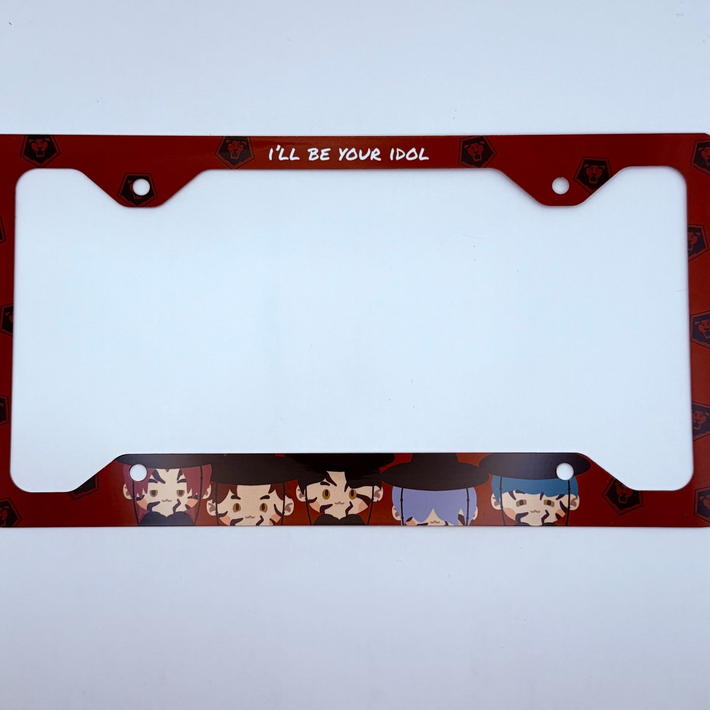 Saja Boys Themed License Plate Frame
