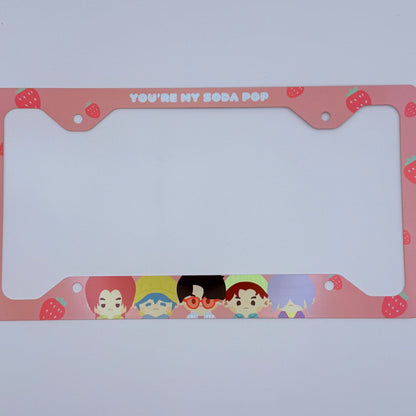 Saja Boys Themed License Plate Frame