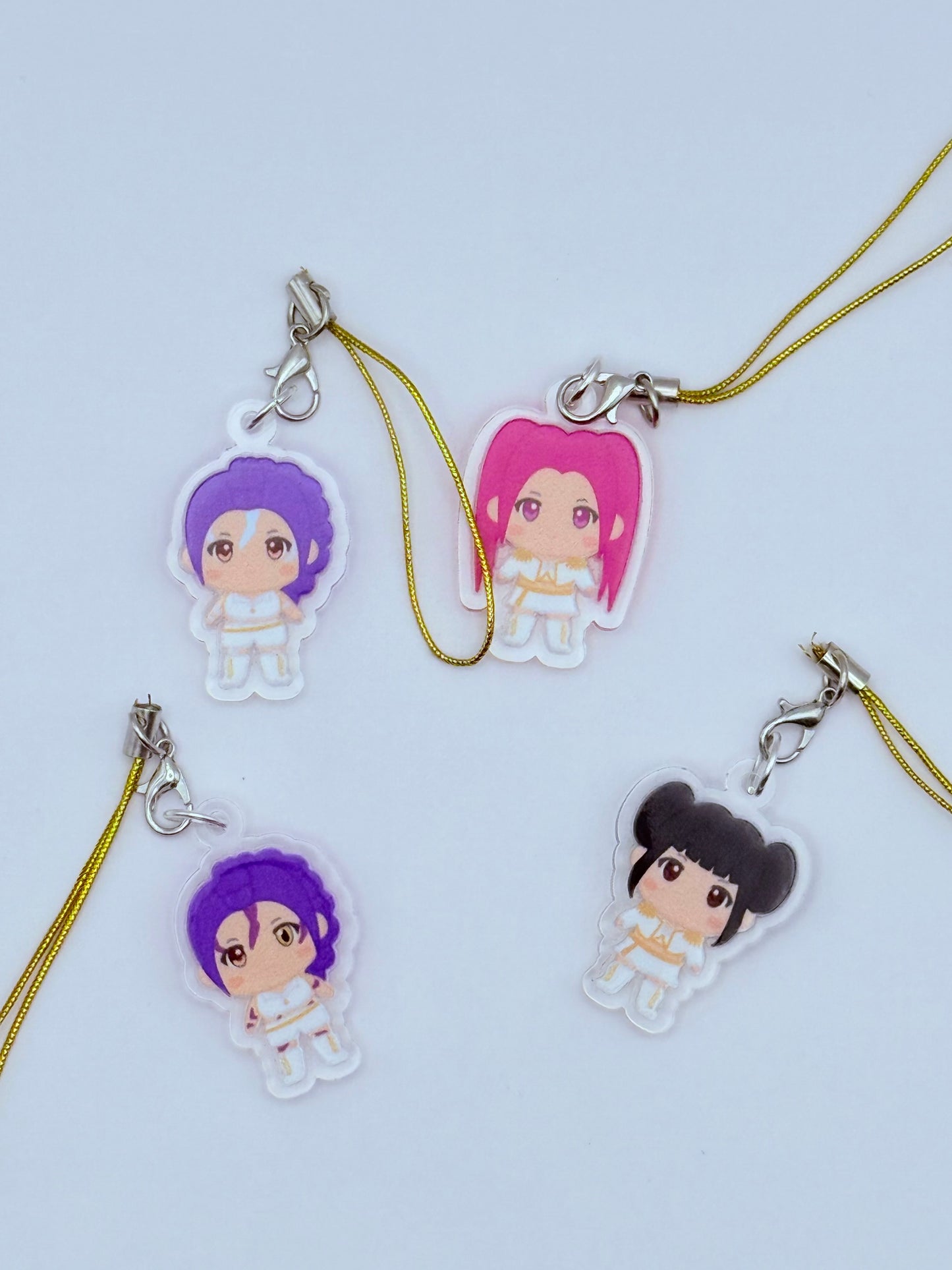 HUNTR/X Inspired Double-Sided Phone Charm