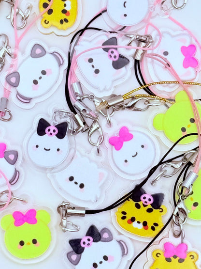 Fim's Club Double-Sided Phone Charm