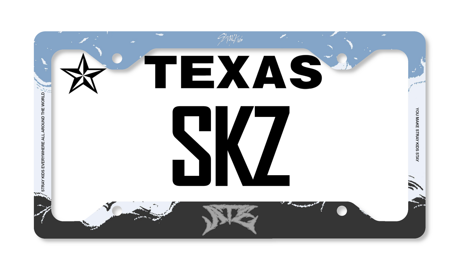 Stray Kids ATE Inspired License Plate Frame