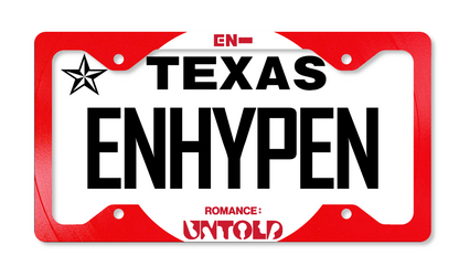 ENHYPEN Romance: Untold Inspired License Plate Frame