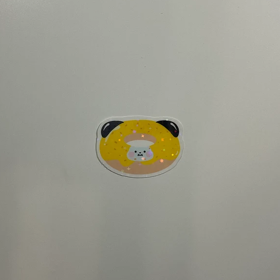 Donut BT21 Holographic Sticker
