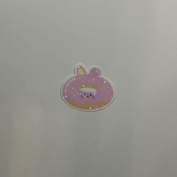 Donut BT21 Holographic Sticker