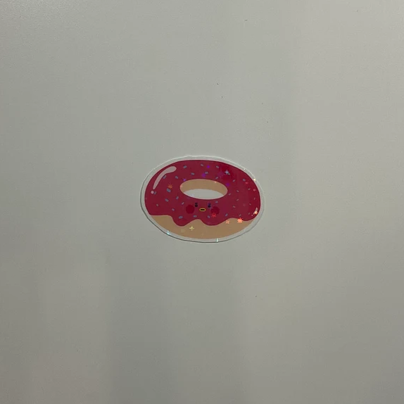 Donut BT21 Holographic Sticker