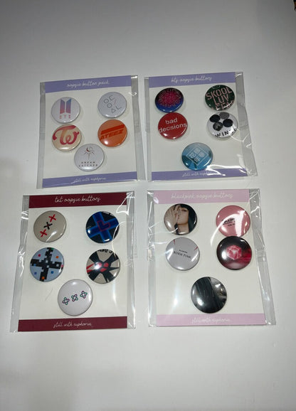 K-POP, BTS, & TXT Oopsie Grab Bag | Stickers | Decals | Buttons | Decorated Toploaders | Photocards