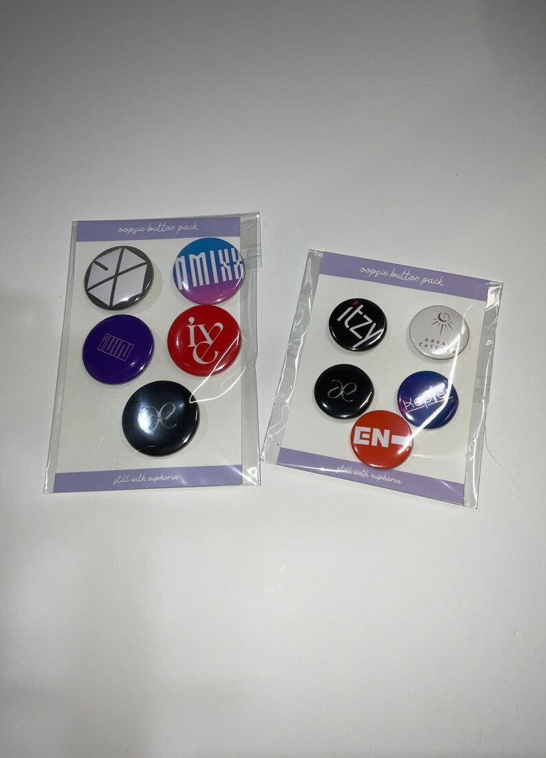 K-POP, BTS, & TXT Oopsie Grab Bag | Stickers | Decals | Buttons | Decorated Toploaders | Photocards