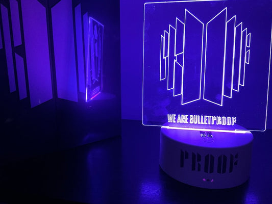 BTS Proof Anthology Album LED Night Light