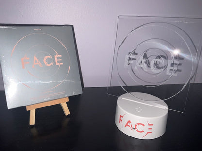 BTS Jimin FACE Album Logo LED Night Light