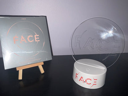 BTS Jimin FACE Album Logo LED Night Light