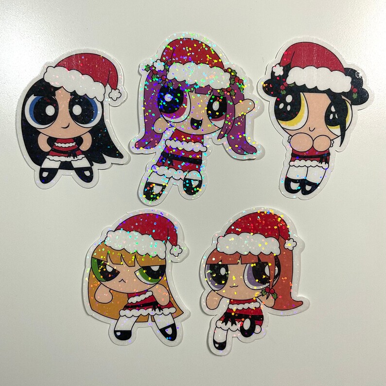 Christmas  NewJeans Holographic Sticker