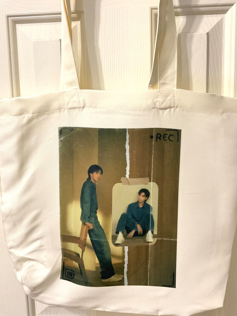 BTS RM Indigo Tote Bag