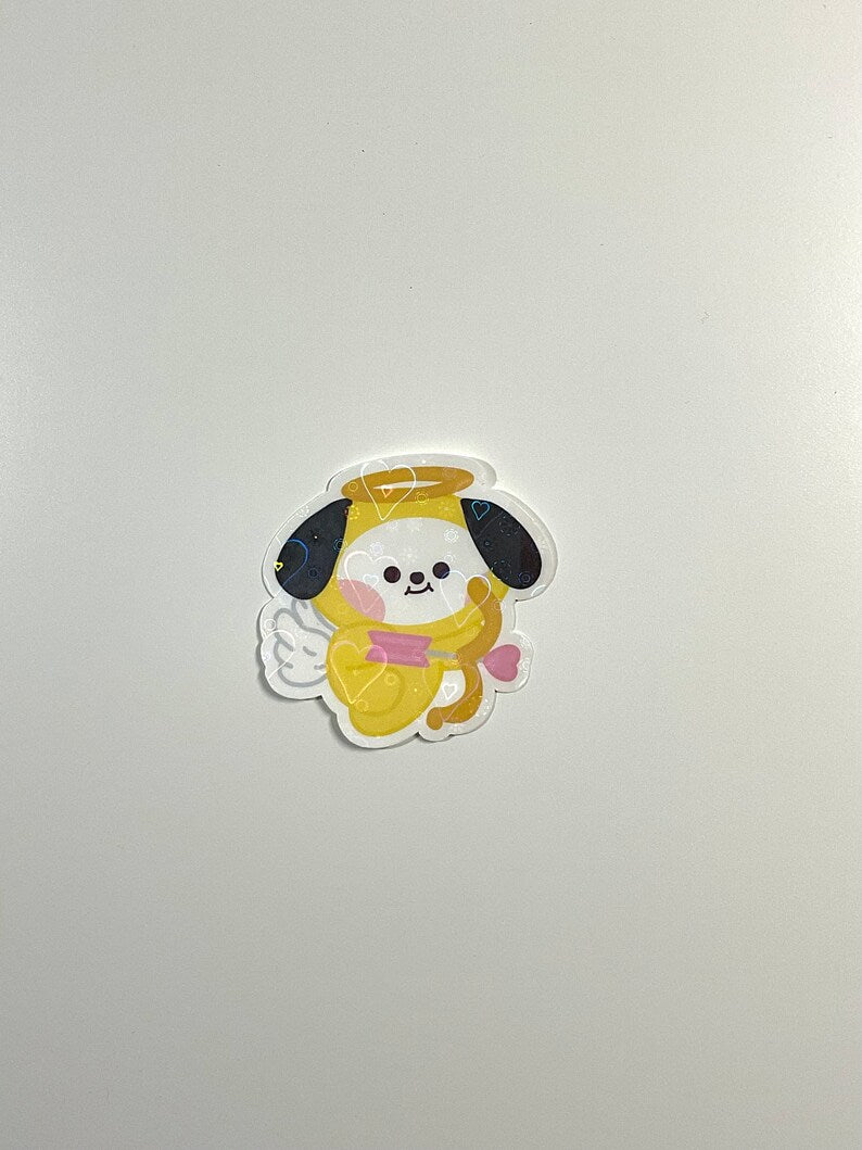 Cupid BT21 Valentine's Day Holographic Sticker