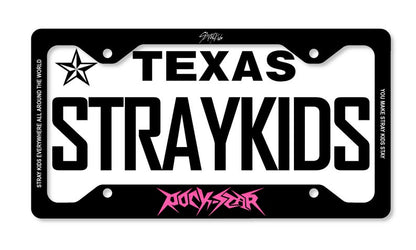 Stray Kids Rockstar Inspired License Plate Frame