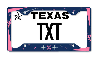 Tomorrow x Together The Chaos Chapter: Fight or Escape Inspired License Plate Frame