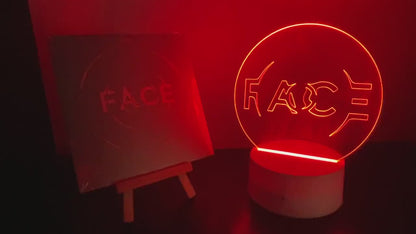 BTS Jimin FACE Album Logo LED Night Light