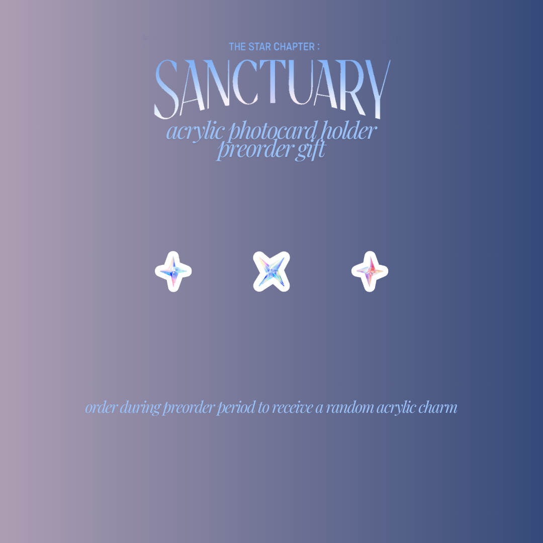 [PRE-ORDER] Tomorrow x Together The Star Chapter: Sanctuary Inspired Photocard Holder